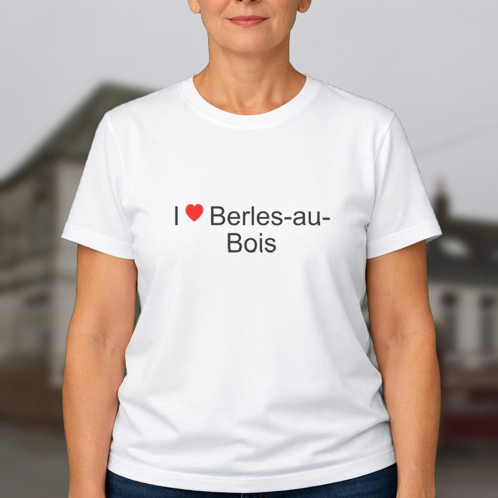 T-shirt I love berles-au-bois