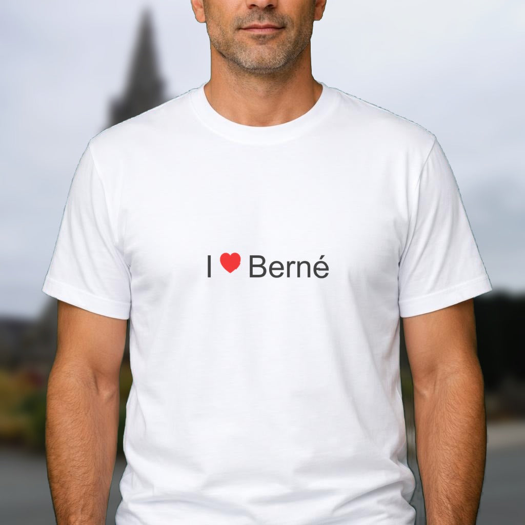 T-shirt I love berné