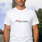 T-shirt I love bernède