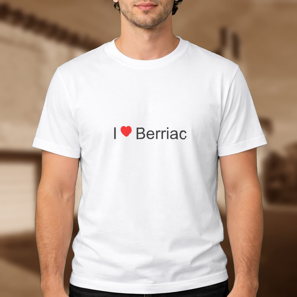 T-shirt I love berriac