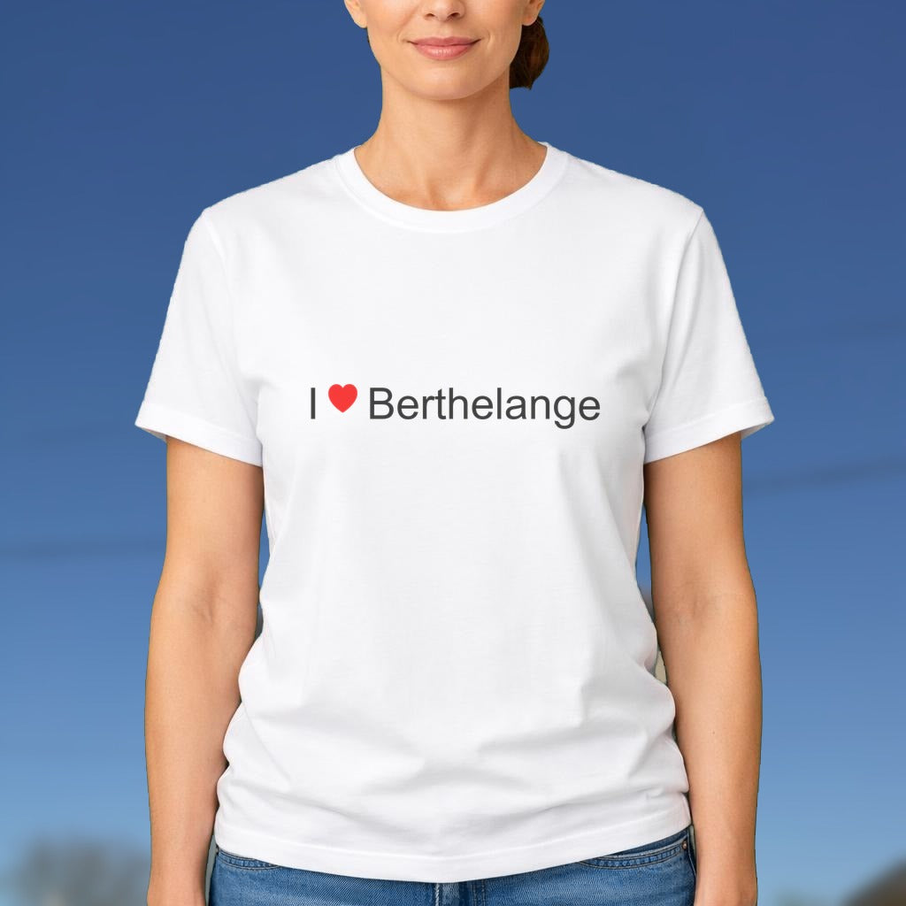 T-shirt I love berthelange