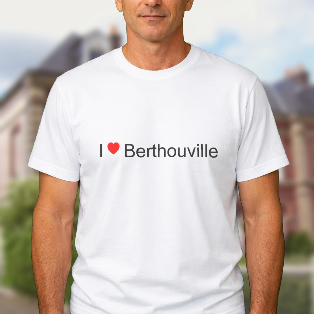 T-shirt I love berthouville