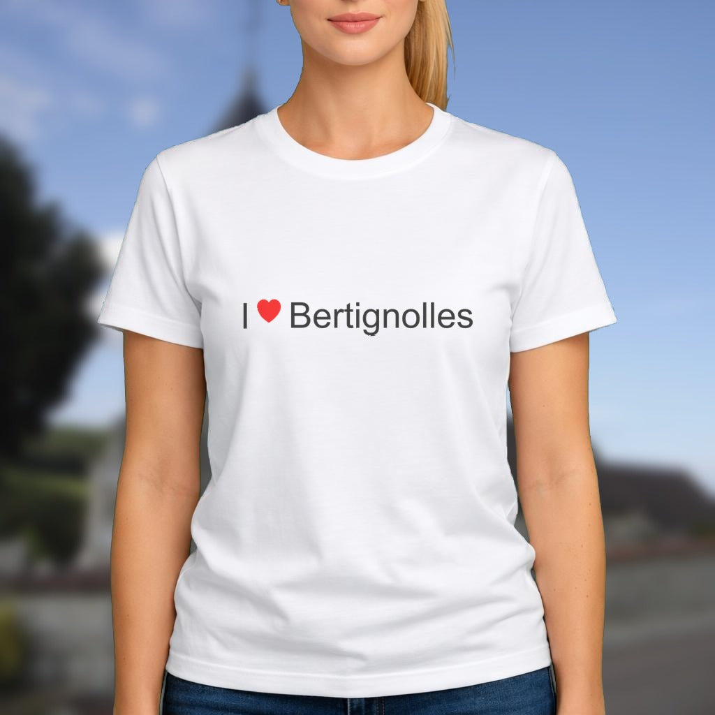 T-shirt I love bertignolles