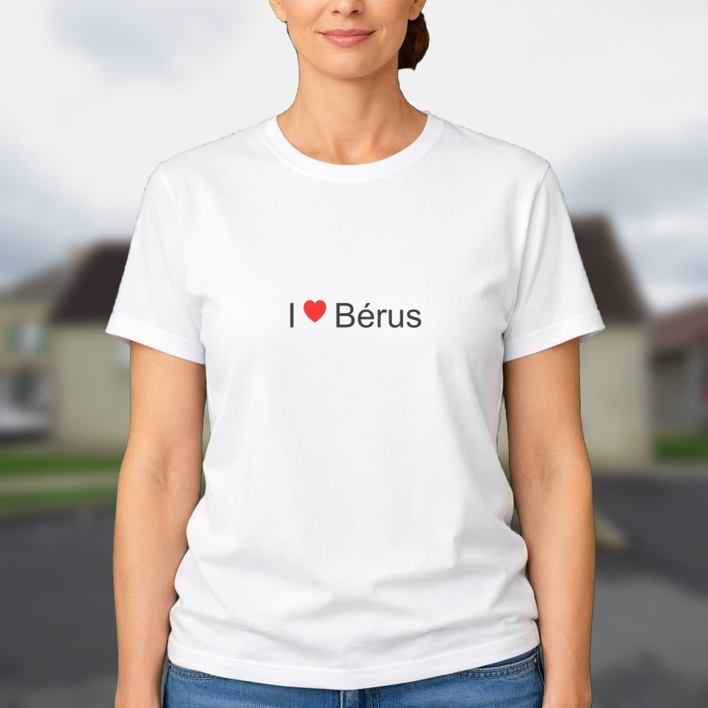 T-shirt I love bérus