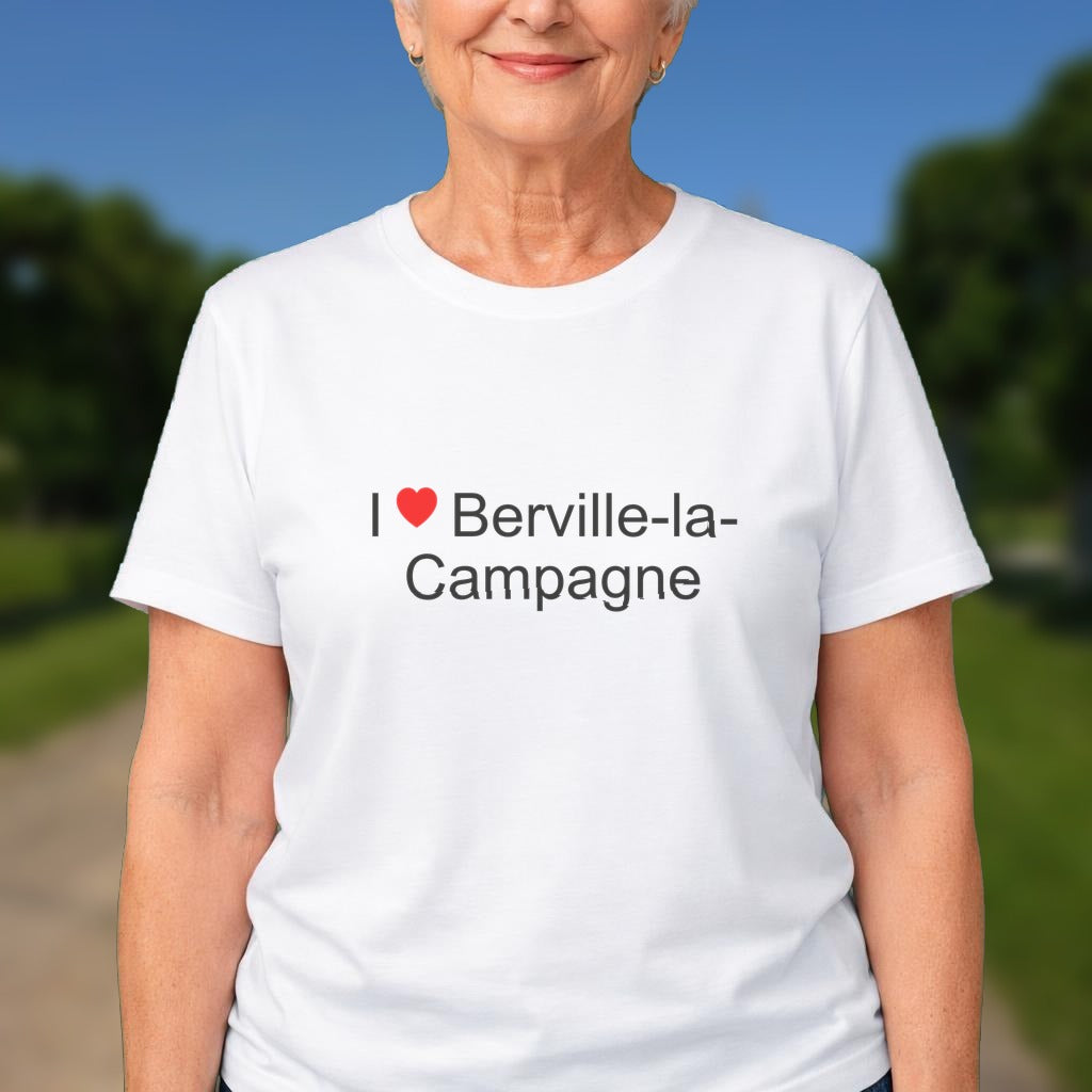 T-shirt I love berville-la-campagne