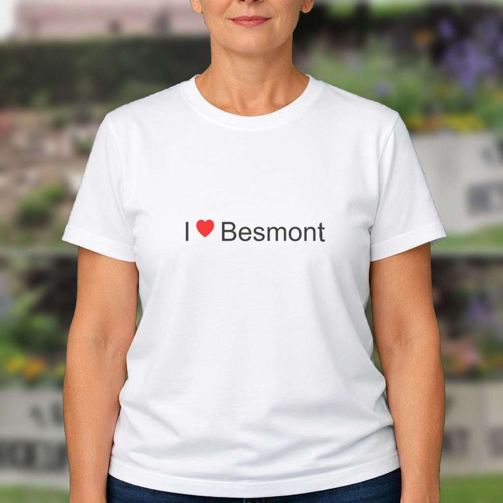 T-shirt I love besmont
