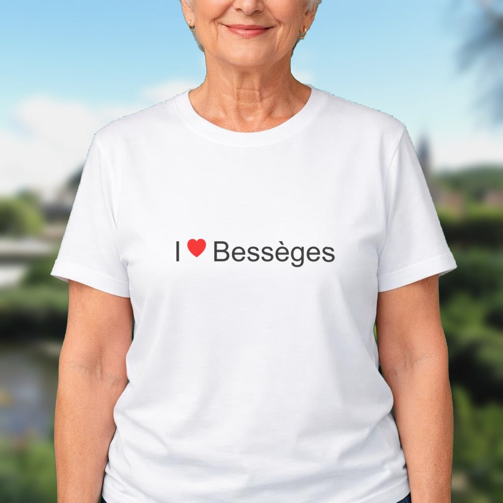 T-shirt I love bessèges