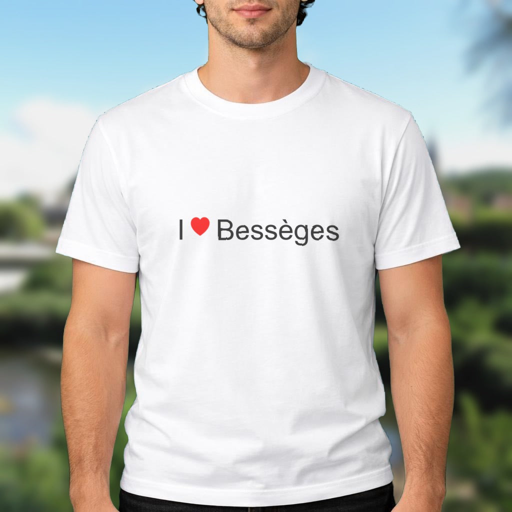 T-shirt I love bessèges