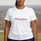 T-shirt I love bessières