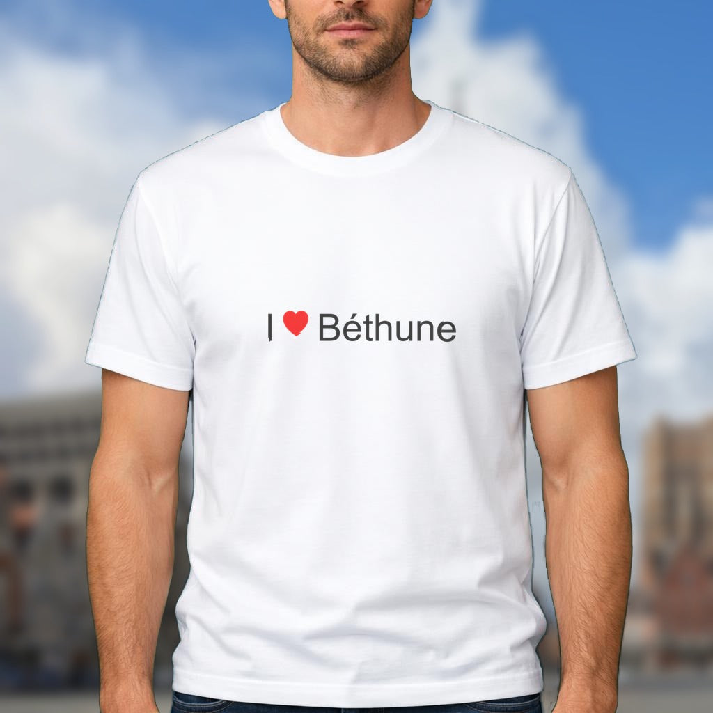 T-shirt I love béthune