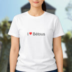T-shirt I love bétous