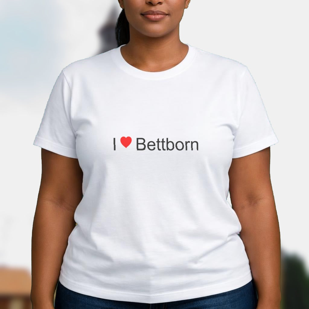 T-shirt I love bettborn