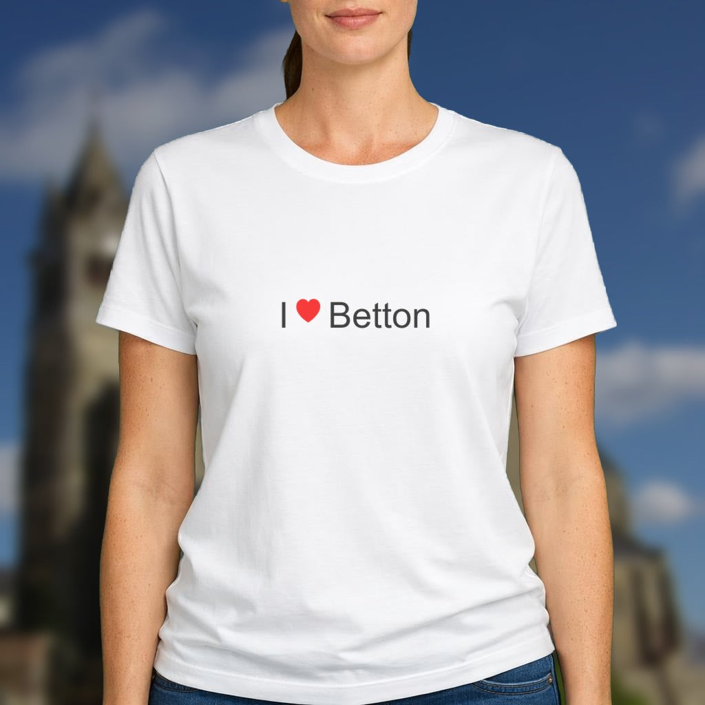 T-shirt I love betton