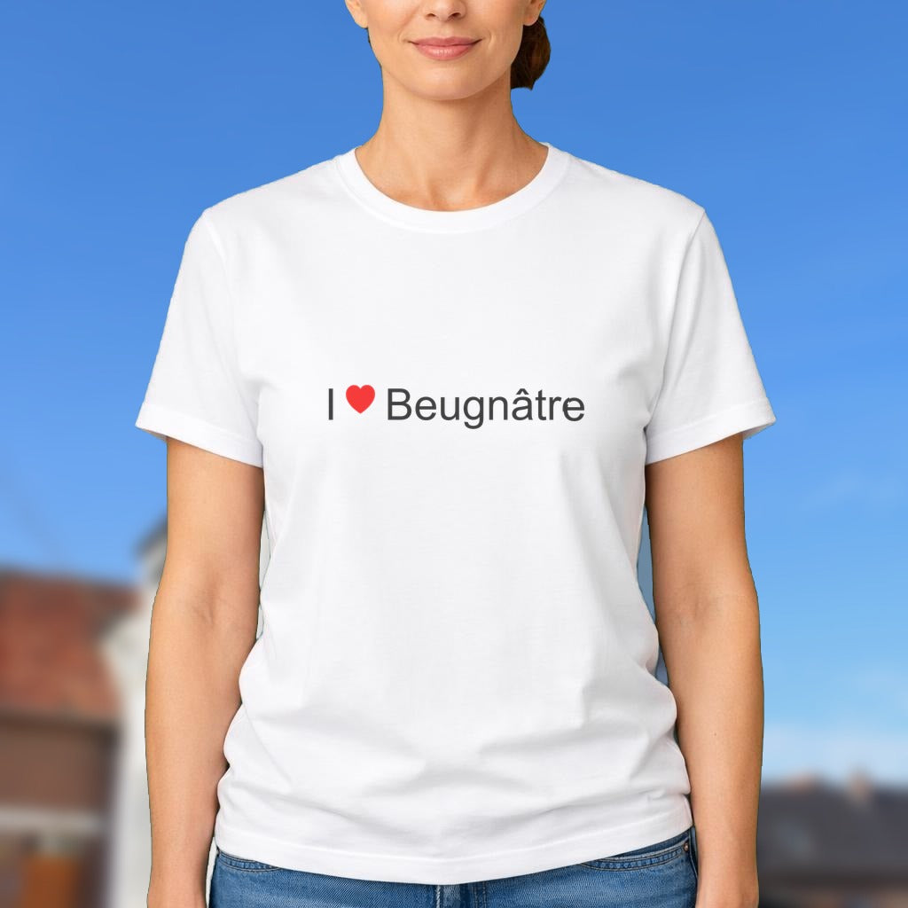 T-shirt I love beugnâtre