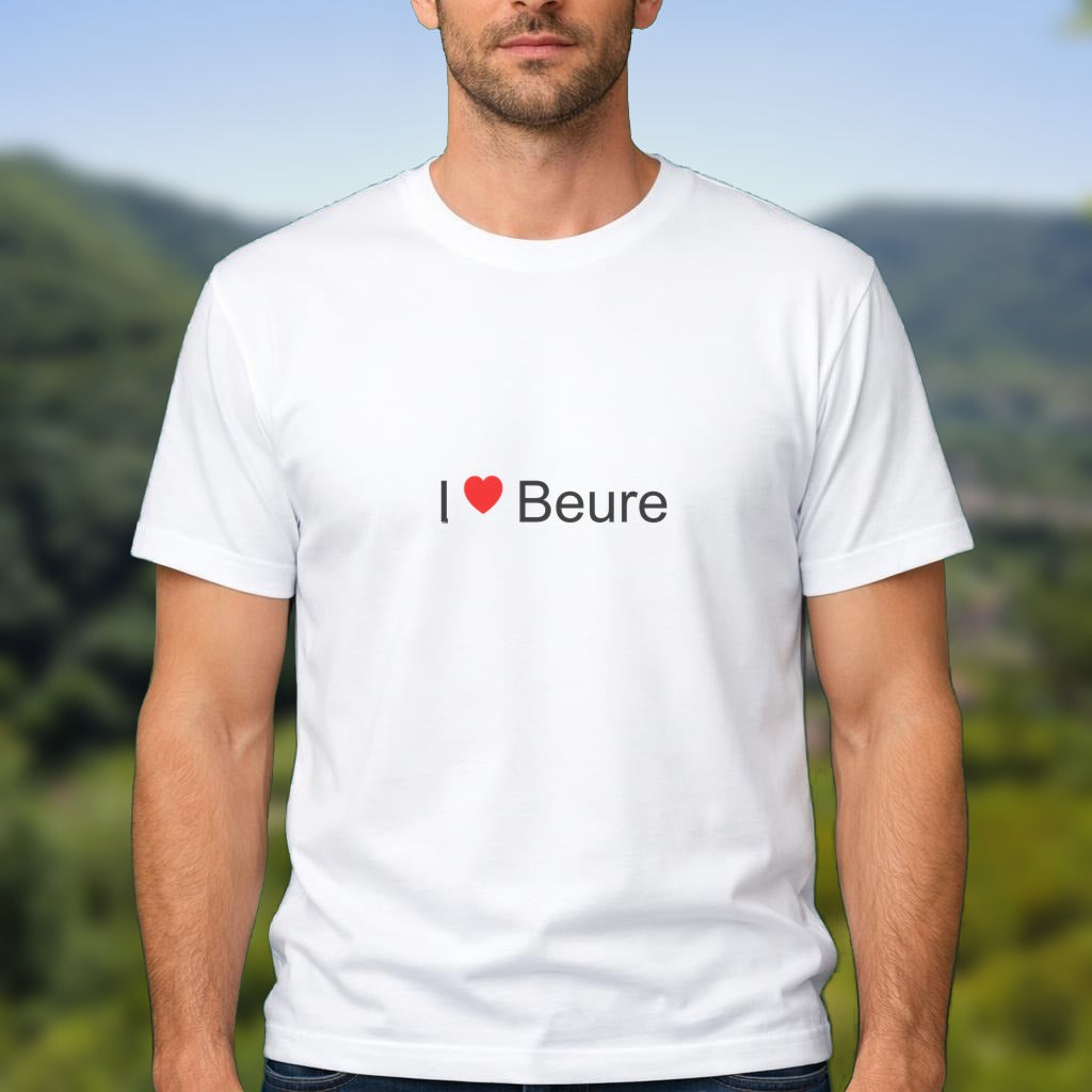 T-shirt I love beure