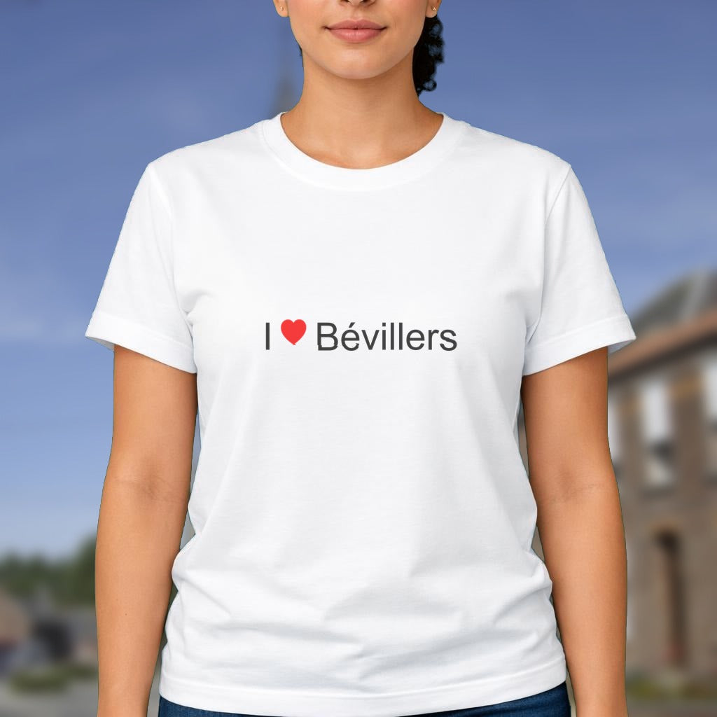 T-shirt I love bévillers