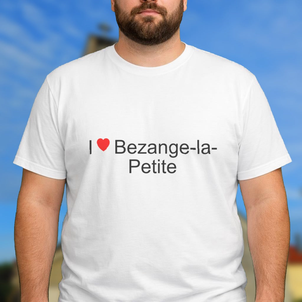 T-shirt I love bezange-la-petite