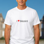 T-shirt I love bézéril
