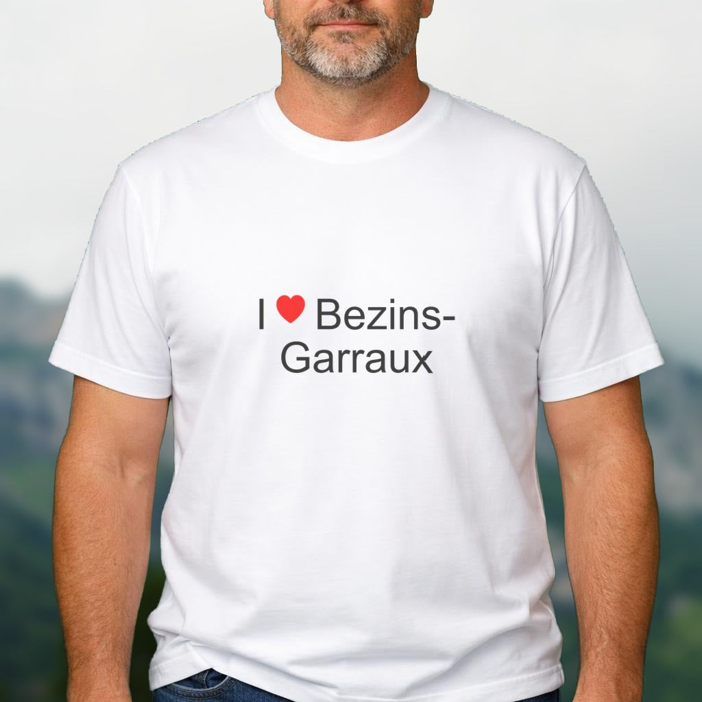 T-shirt I love bezins-garraux