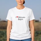 T-shirt I love bézues-bajon