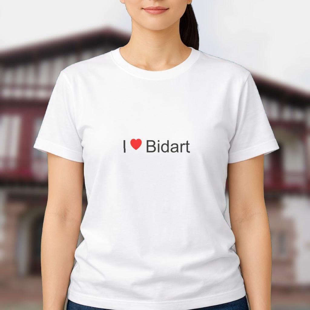 T-shirt I love bidart