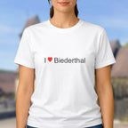 T-shirt I love biederthal