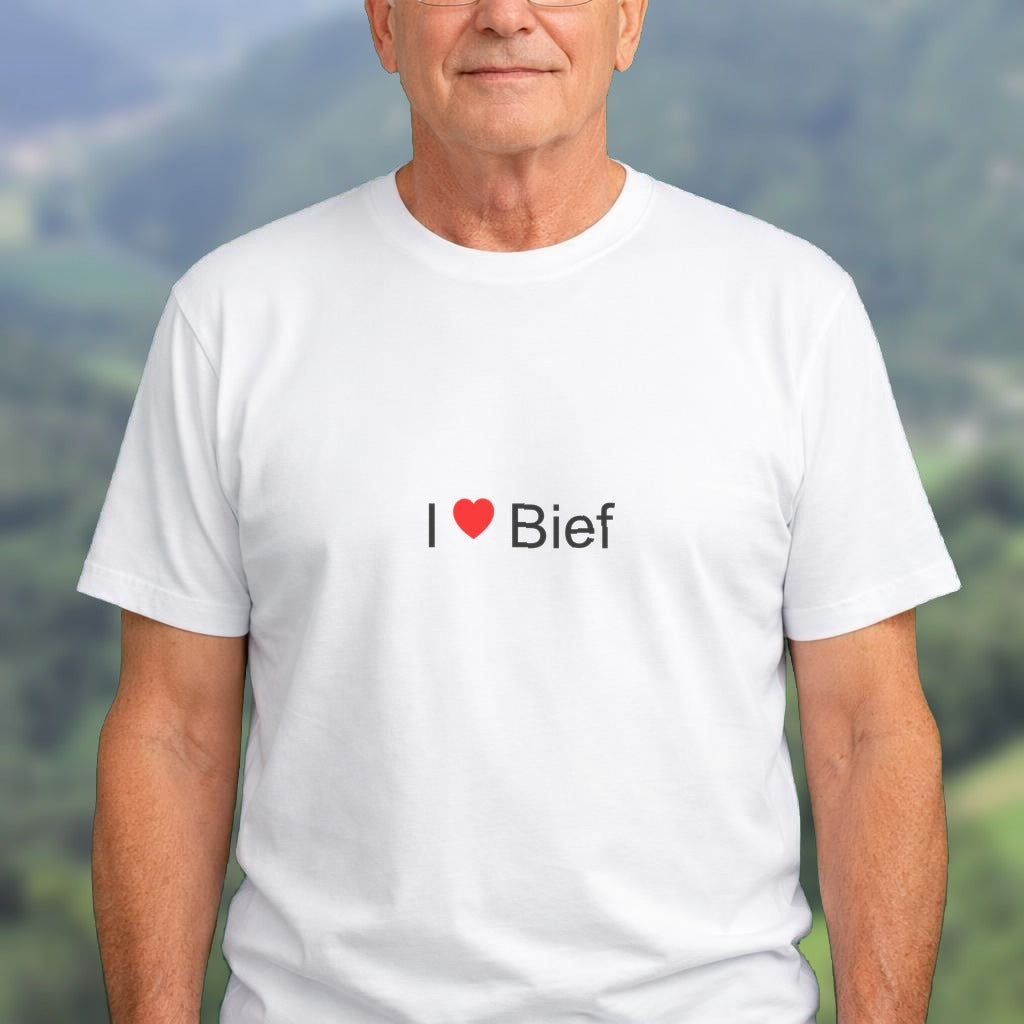 T-shirt I love bief