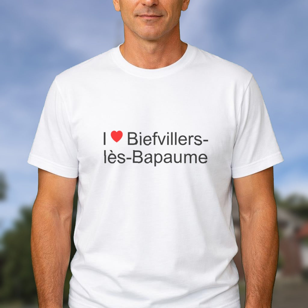 T-shirt I love biefvillers-lès-bapaume