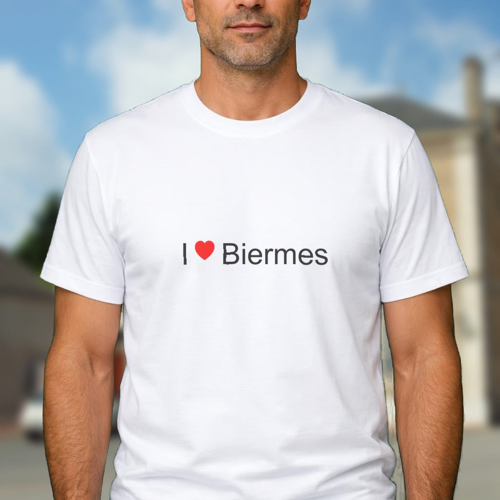 T-shirt I love biermes