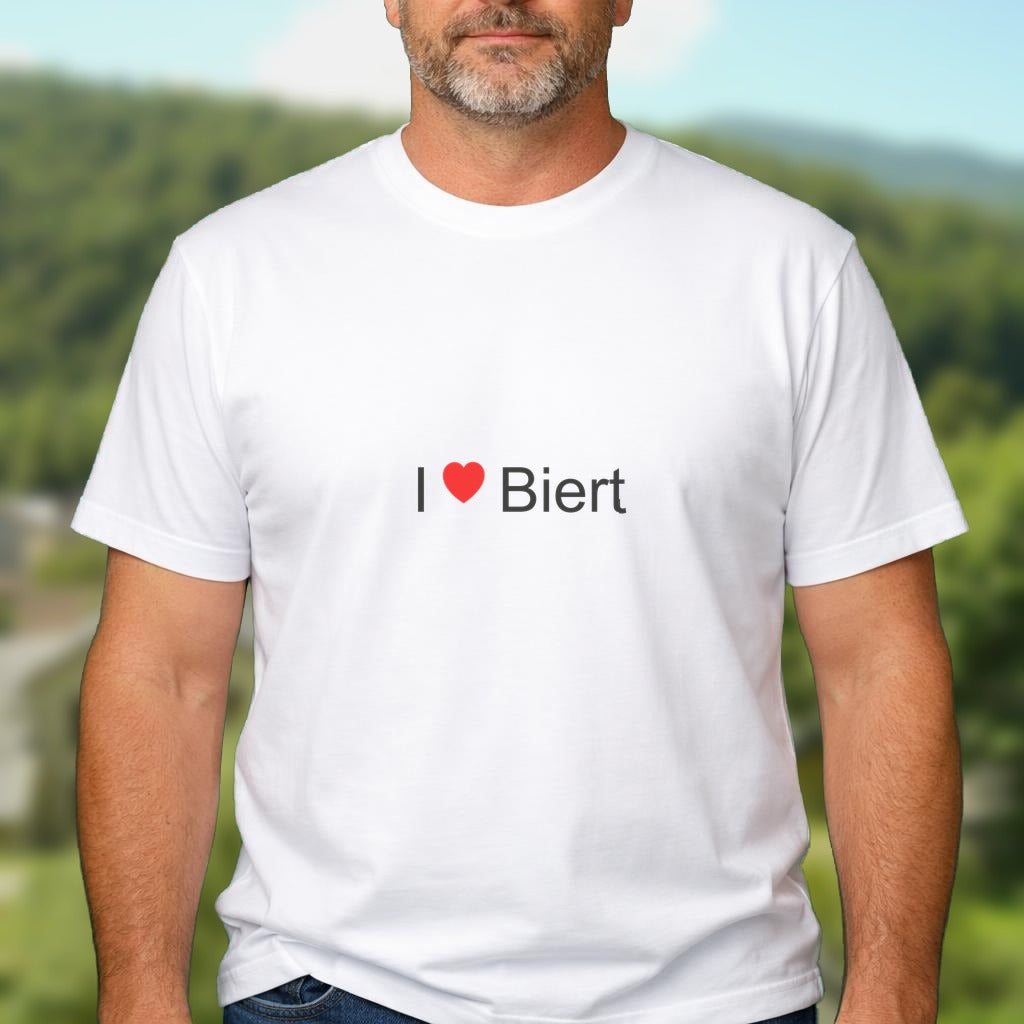 T-shirt I love biert