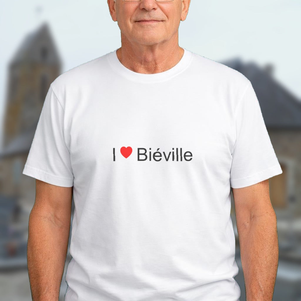 T-shirt I love biéville