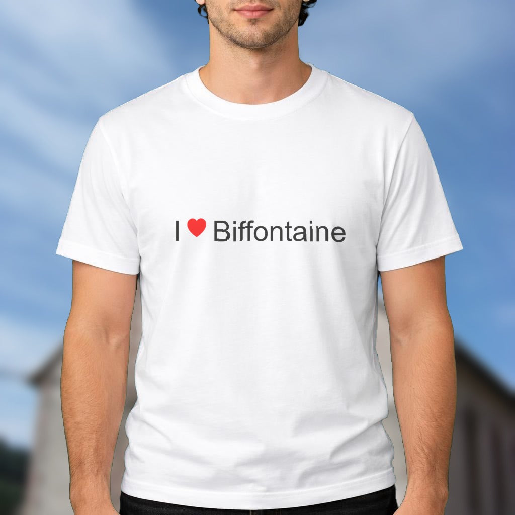 T-shirt I love biffontaine