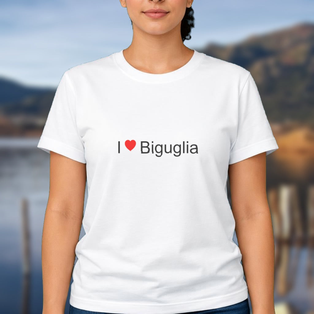 T-shirt I love biguglia
