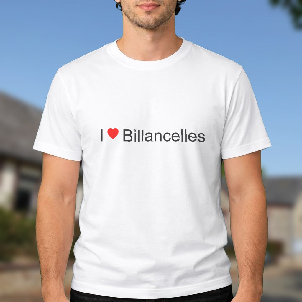 T-shirt I love billancelles