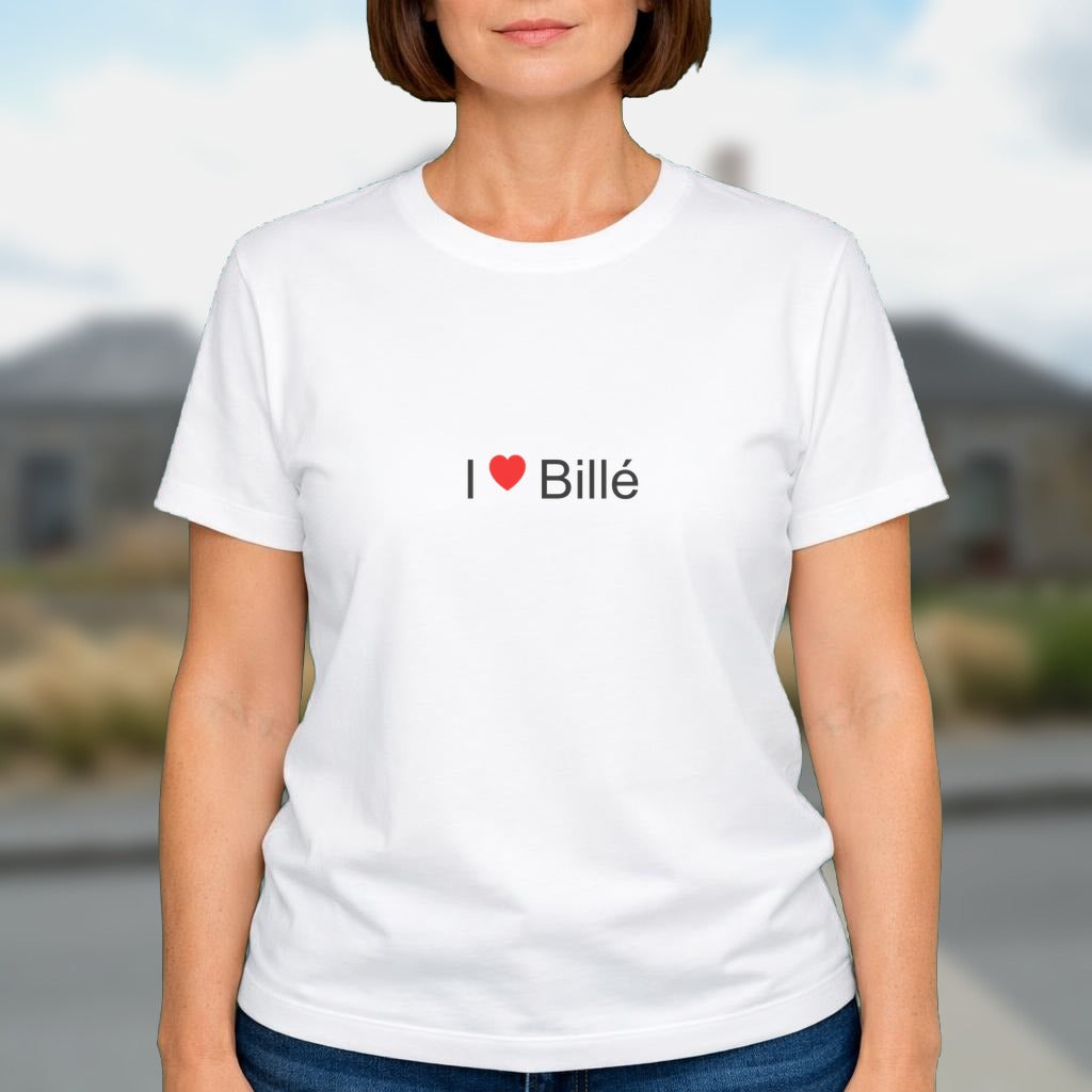 T-shirt I love billé