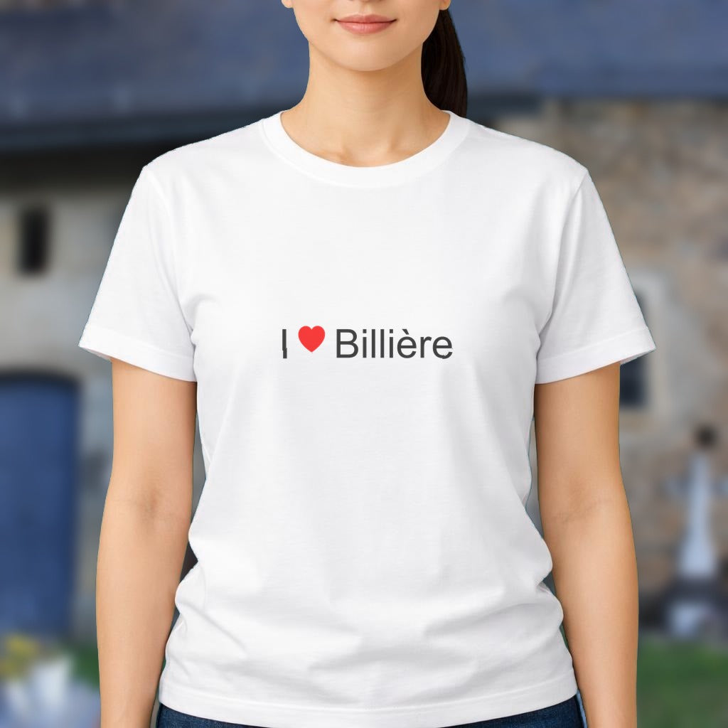 T-shirt I love billière