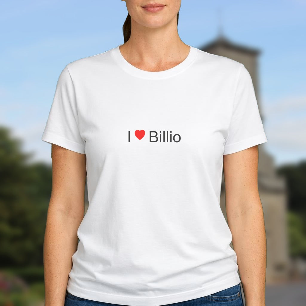 T-shirt I love billio