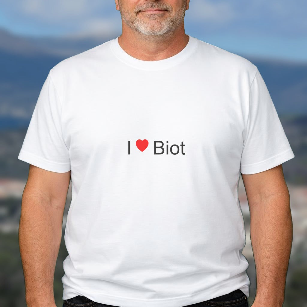 T-shirt I love biot