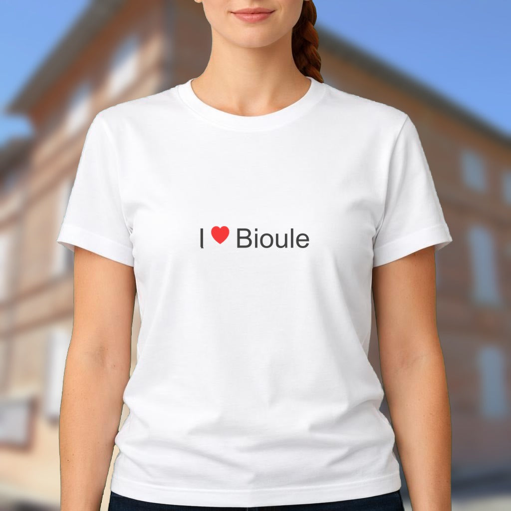 T-shirt I love bioule