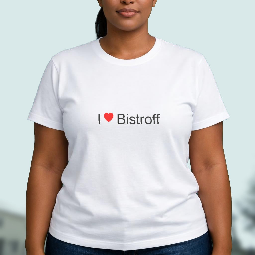 T-shirt I love bistroff