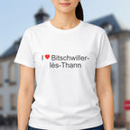 T-shirt I love bitschwiller-lès-thann