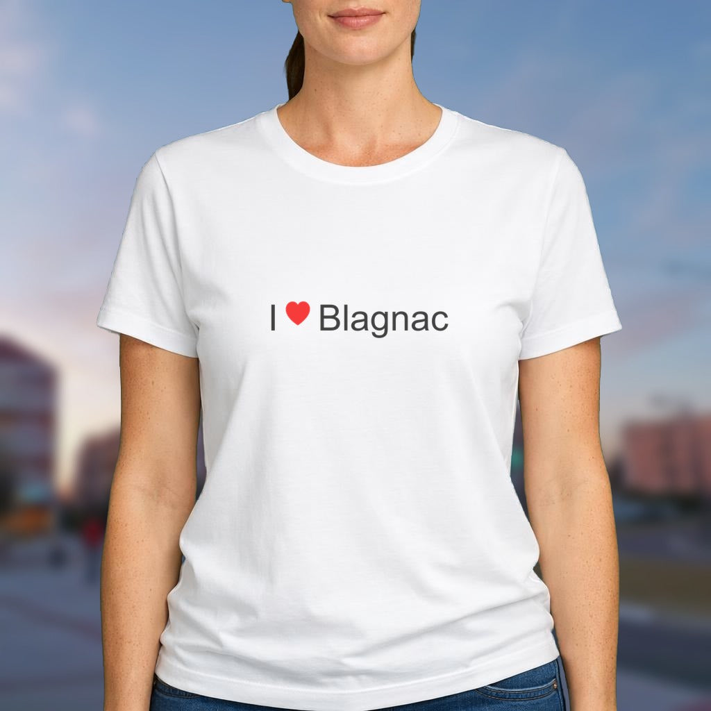 T-shirt I love blagnac