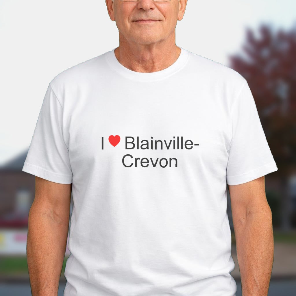 T-shirt I love blainville-crevon