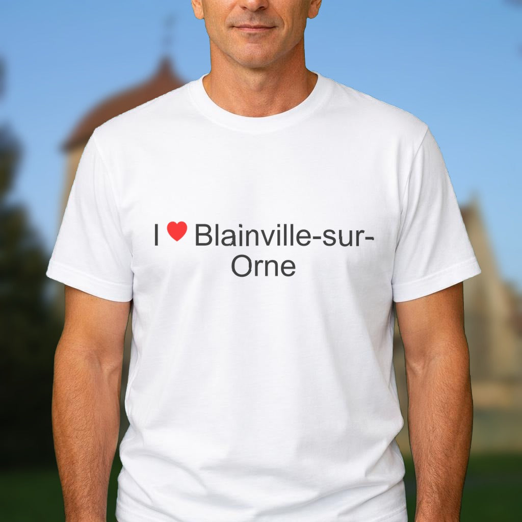 T-shirt I love blainville-sur-orne