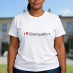 T-shirt I love blanquefort