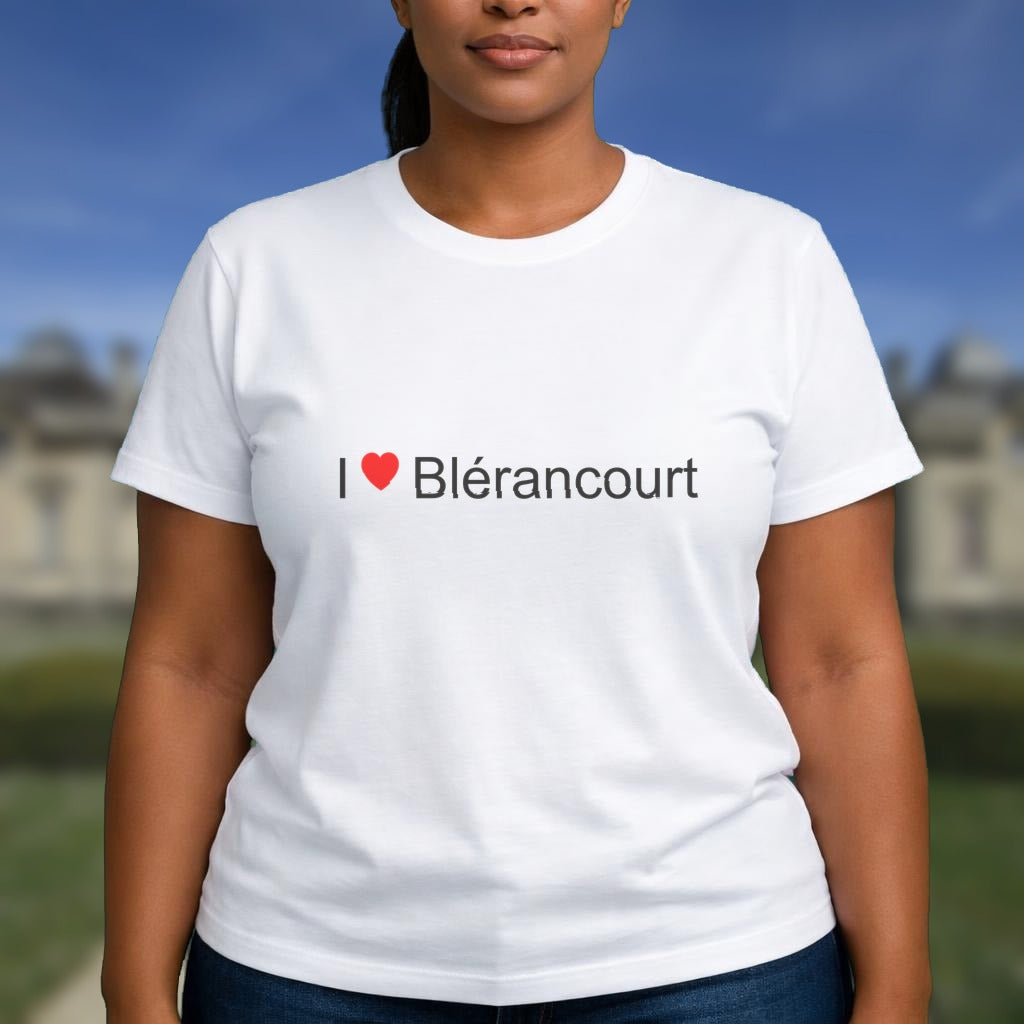 T-shirt I love blérancourt
