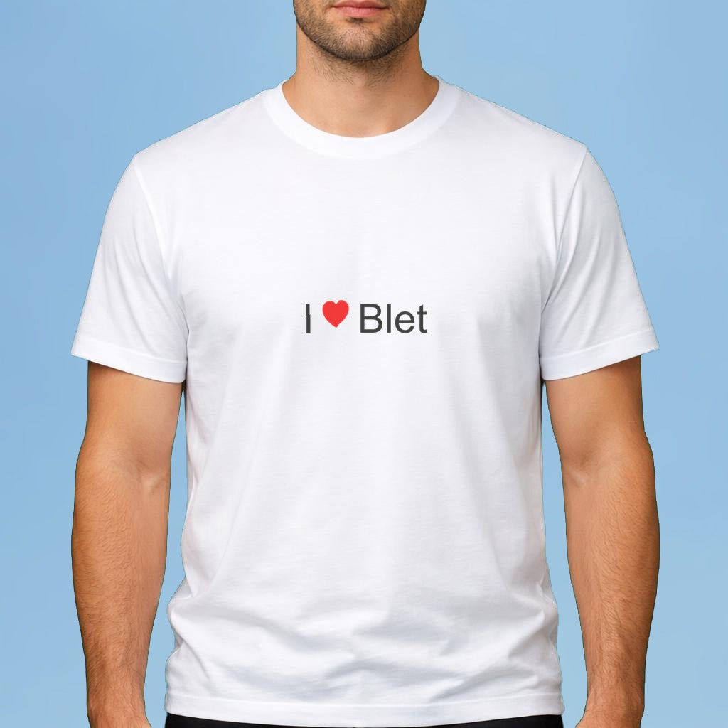 T-shirt I love blet