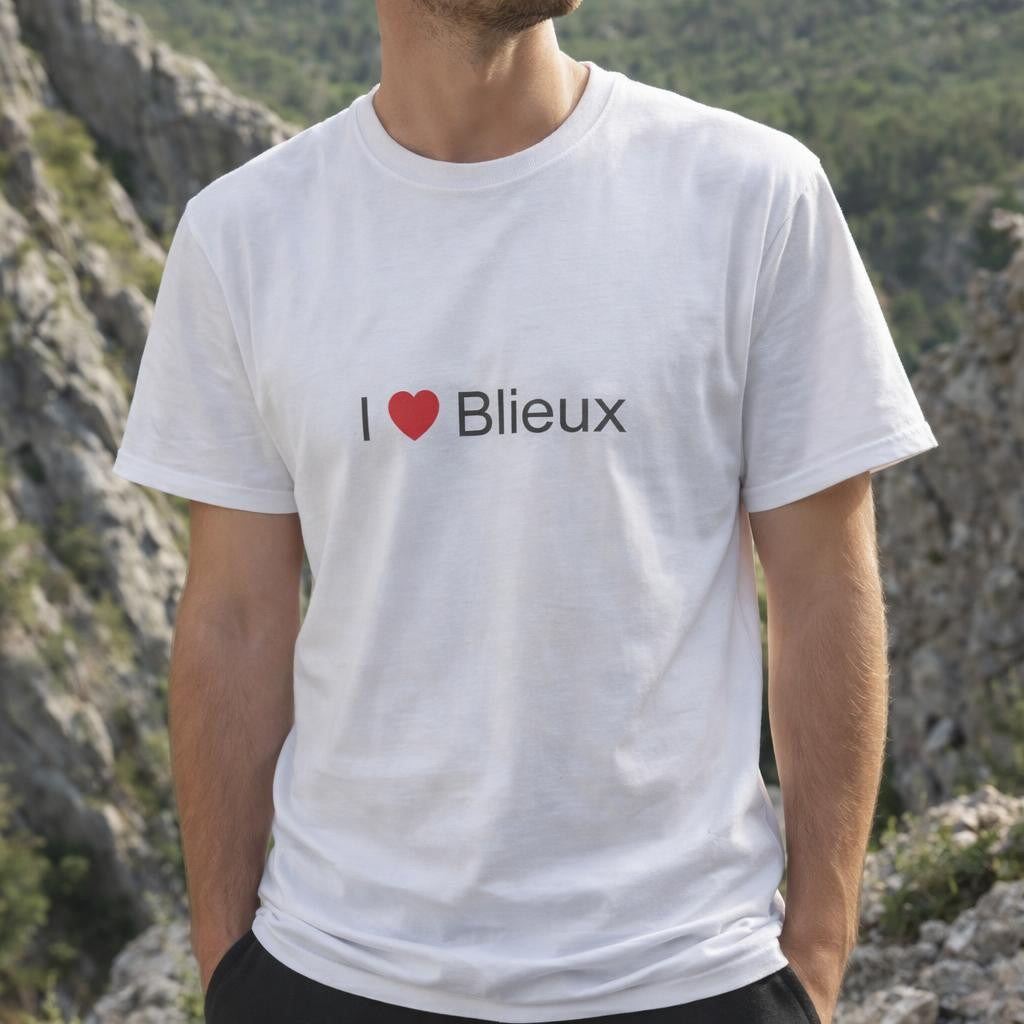 T-shirt I love blieux