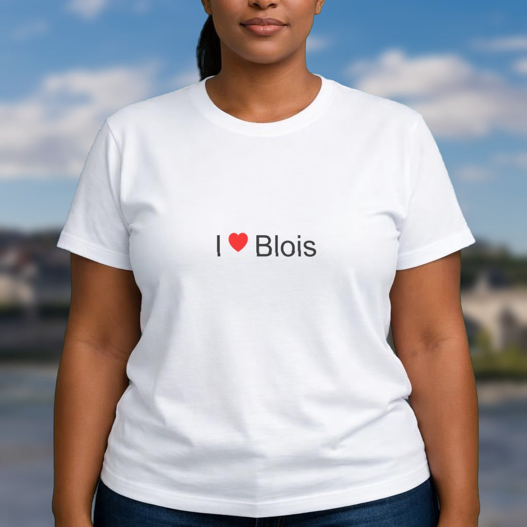 T-shirt I love blois
