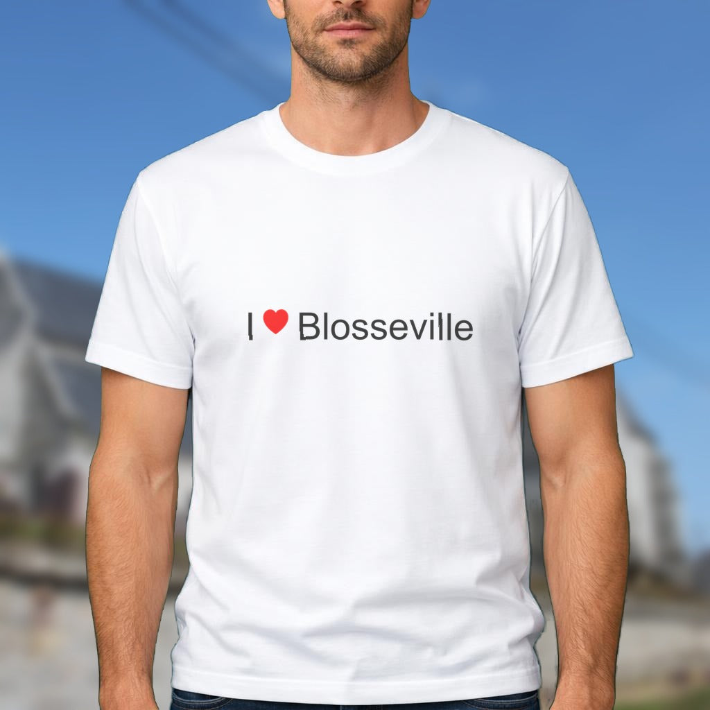 T-shirt I love blosseville